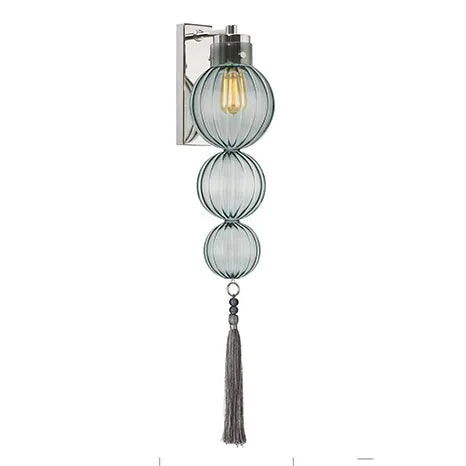 Chinese style tinted glass pendant light for interior decoration - Applique murale E