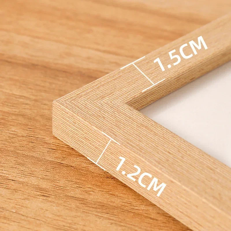 Free customized photo printing and frame, high-end solid wood frame production, customized gift for friends, family photo group - view 6