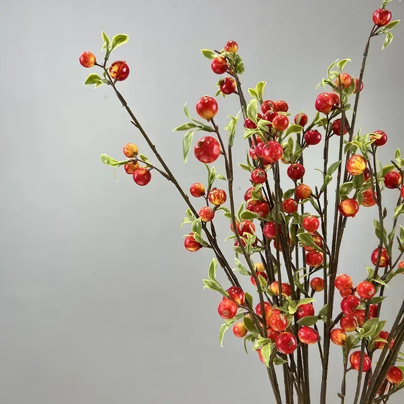 Artificial apple branches floral decoration for interior - view 5