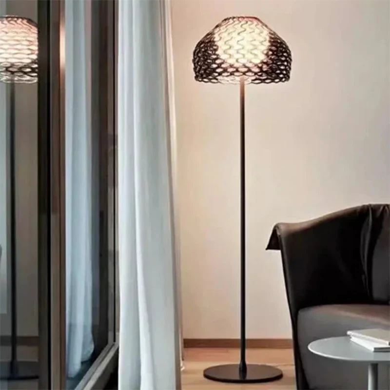 Minimalist led floor lamp for warm lighting - view 5