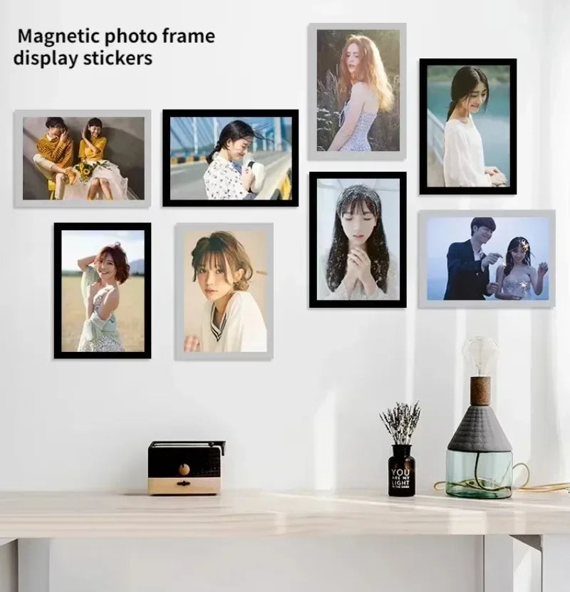 Modern rectangular plastic photo frame - view 8