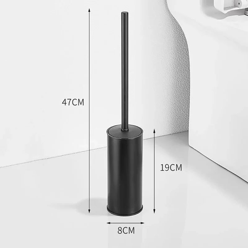 Luxury stainless steel bathroom toilet brush - view 6