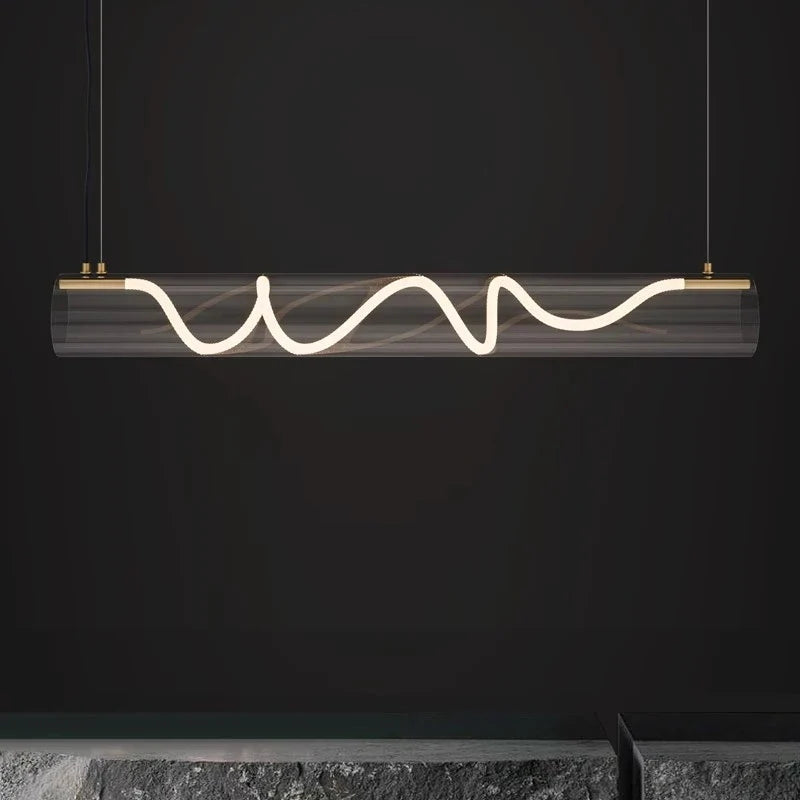 Acrylic design chandelier for interior decorative lighting - view 2