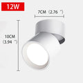 Outdoor led spot with adjustable angle without perforation - White 12W / Warm Light