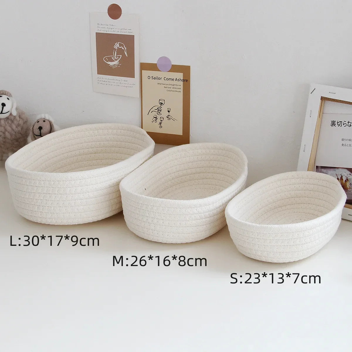 Multifunctional storage baskets for children's desks and toys - view 6