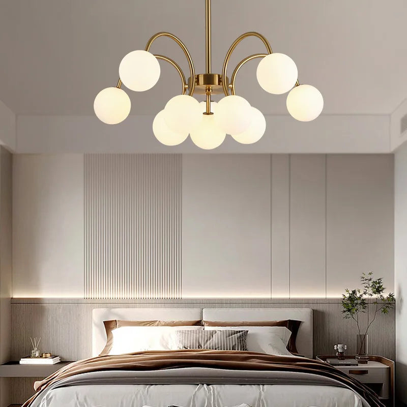 Nordic luxury glass lamp for modern creative lighting