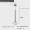 Modern creative minimalist chandelier for long bar table - Gold-D 23cm / 3 modifiables