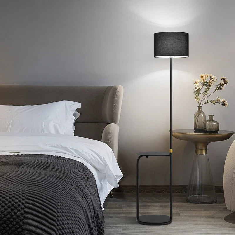 Multifunctional minimalist floor lamp with foot switch - view 4