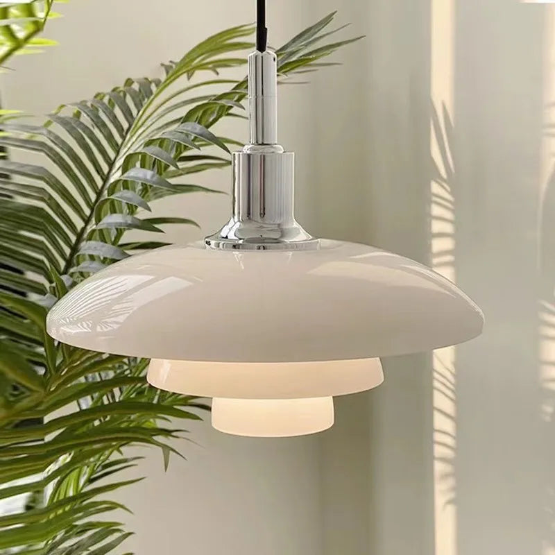 Danish glass design pendant light for modern interior - view 3