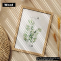 Wooden picture frame to hang or pose decorative - Wood Frame / 13X18cm 7 pouces