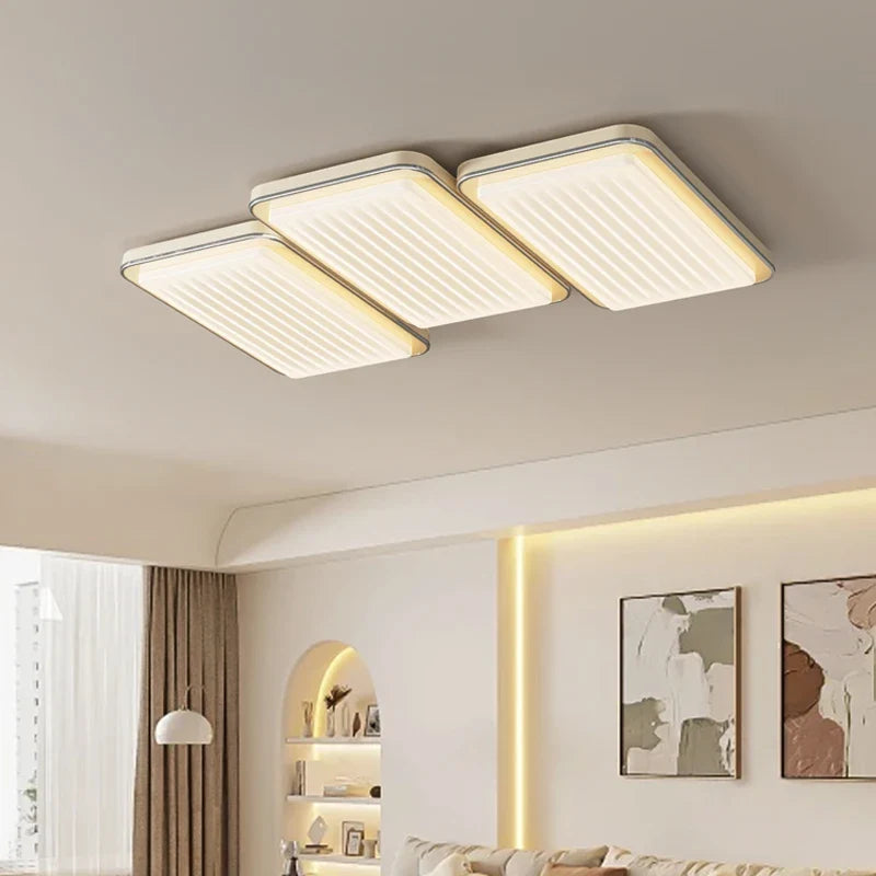 Led ceiling lamp modern design simple eye protection and complete spectrum - view 2