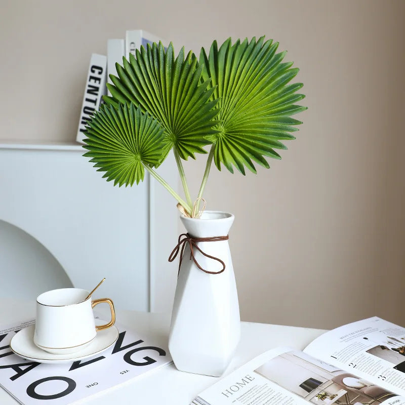 Bouquet of leaves monstera and banana interior decoration wedding - view 2