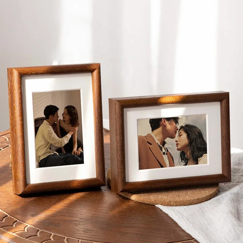 Wooden picture frame for wedding custom top quality decoration