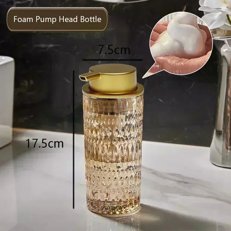 Glass soap bottle for elegant and practical bathroom - O-Foam bottle