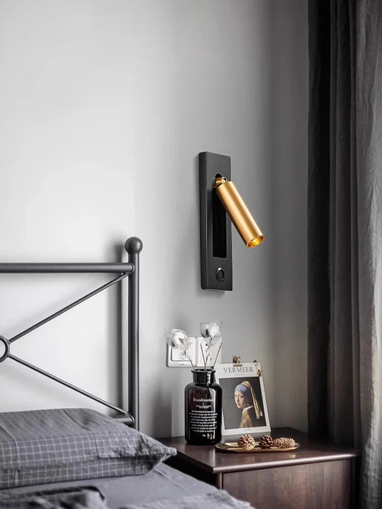 Evening-Glow Rotary LED Reading Wall Sconce, Shade Series 1-14 - view 6