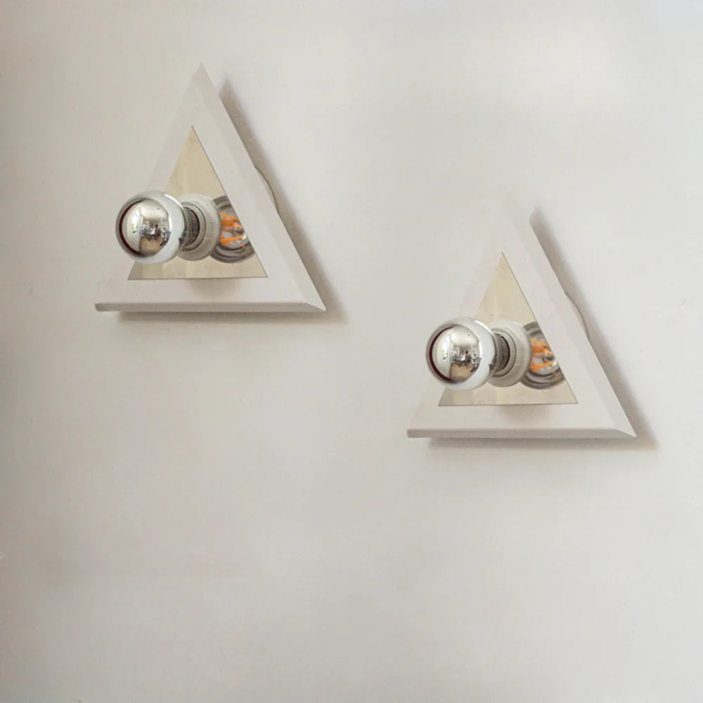 Modern triangular led wall sconce for interior decoration - view 2