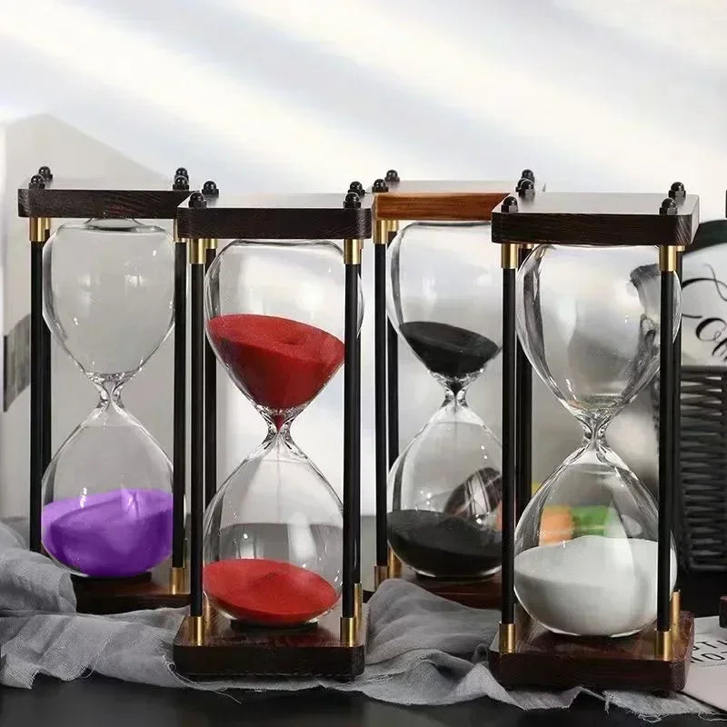 Decorative retro hourglass for office and luxury gift salon - view 3