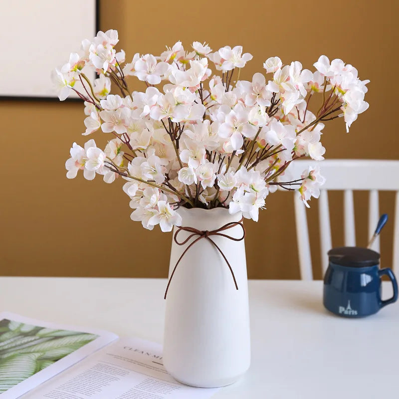 Artificial cherry flowers for decoration wedding DIY and garden - view 4