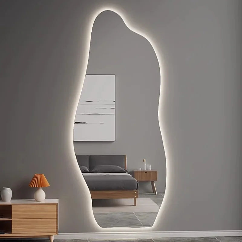 Decorative mirror Nordic style irregular for elegant interior - view 4