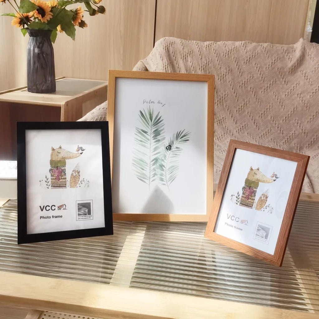 Set of 5 wooden photo frames for wall decorations - view 3