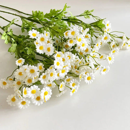 30 heads of artificial flowers for decoration and floral arrangements
