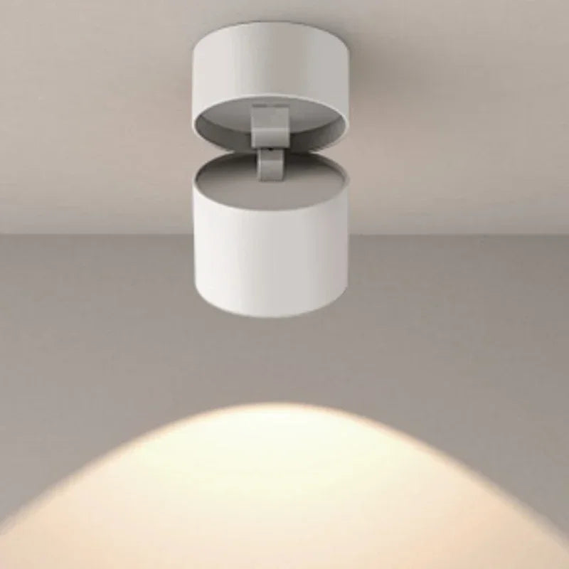 Outdoor led spot with adjustable angle without perforation