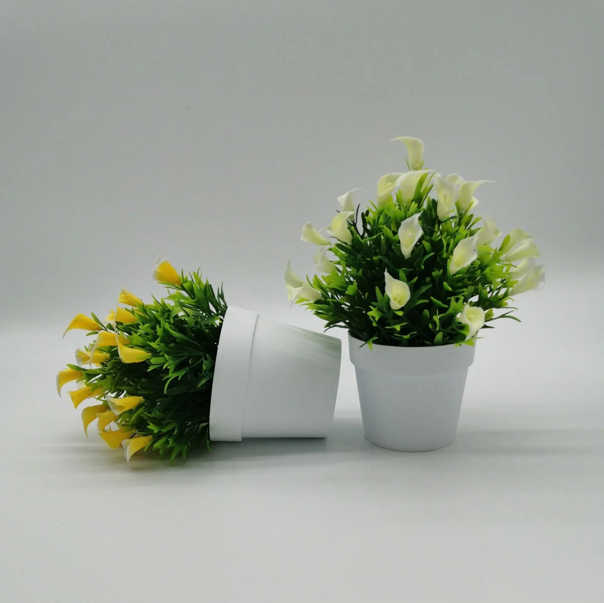 Artificial plant bonsai flower pot interior and exterior decoration - view 4