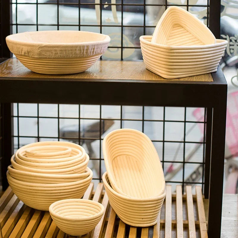 Rattan bread basket for cooking and fermentation - view 3