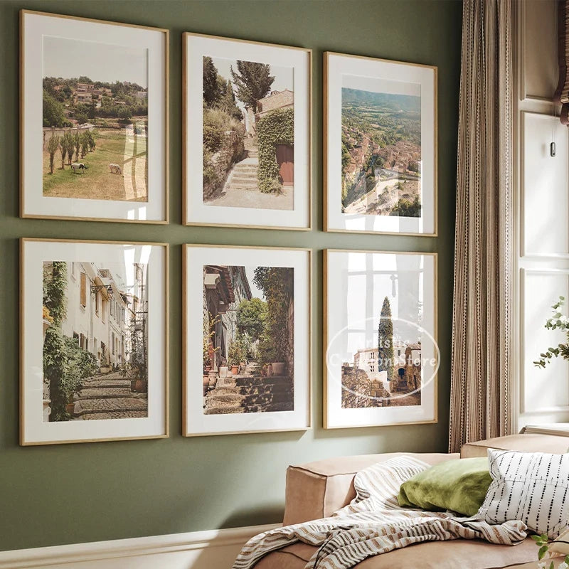 Spring floral photography in canvas for wall decoration