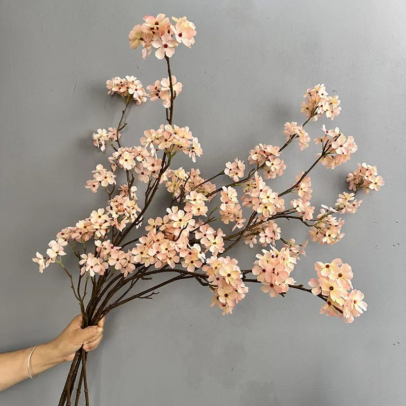 Artificial flowers long branches for elegant interior decoration - view 3
