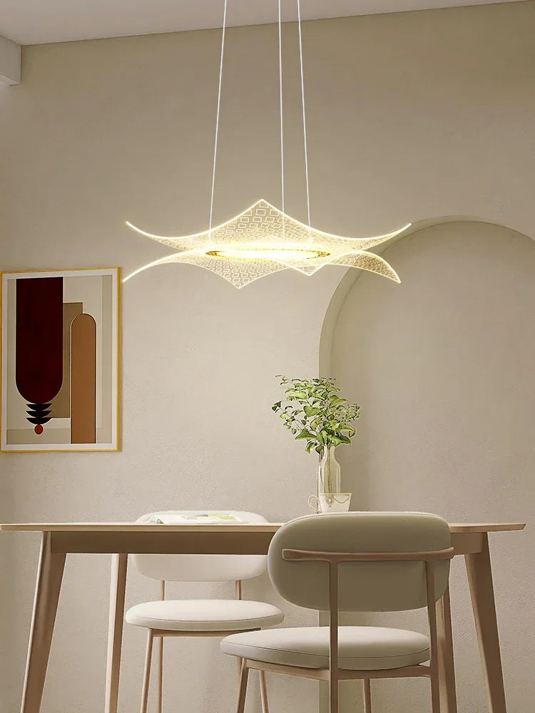 Acrylic chandelier creative luxury with decorative led lighting - view 2