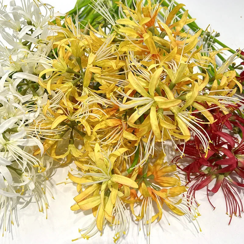 Artificial flowers orchid decoration mall green plant - view 5