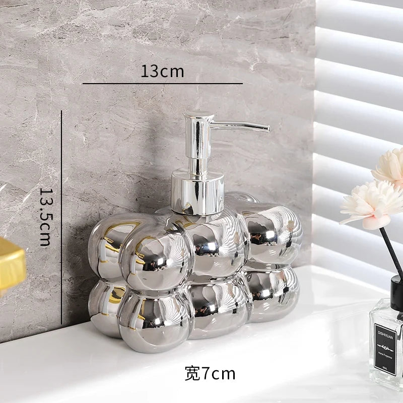 Luxury decoration creative accessories for bathroom - 1 Piece - Silver 2