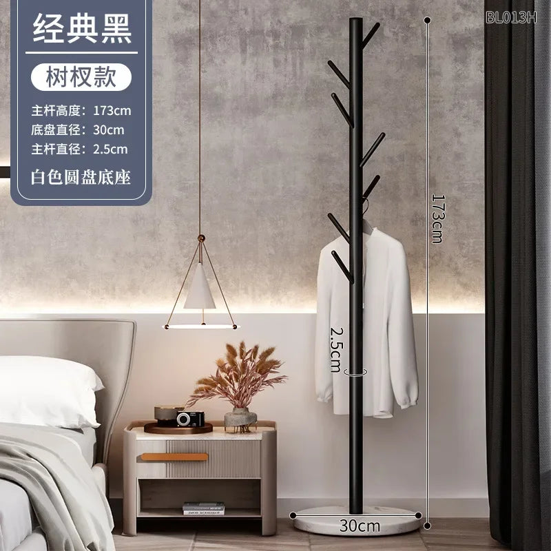 Metal Standing Holder for Purse, Tree with Light, Luxury Rock Plate Base, Marble Scarf and Bag Rack, Minimalist Stand - Base Marble Base 9