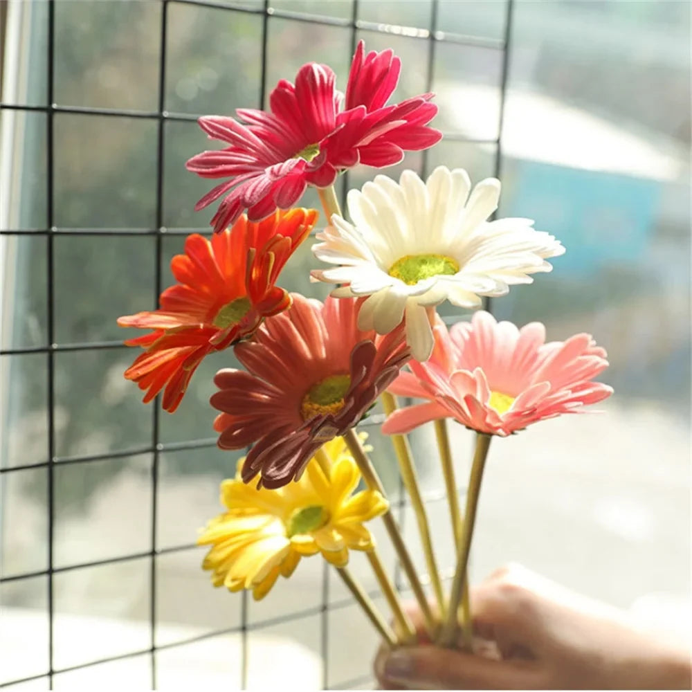 Artificial flower marguerite decoration for marriage and interior - view 2