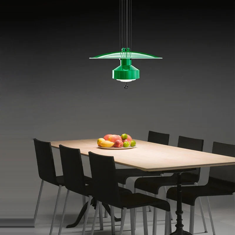 Minimalist Flexible LED Aluminum Chandelier, Advanced-Tech Design - view 4