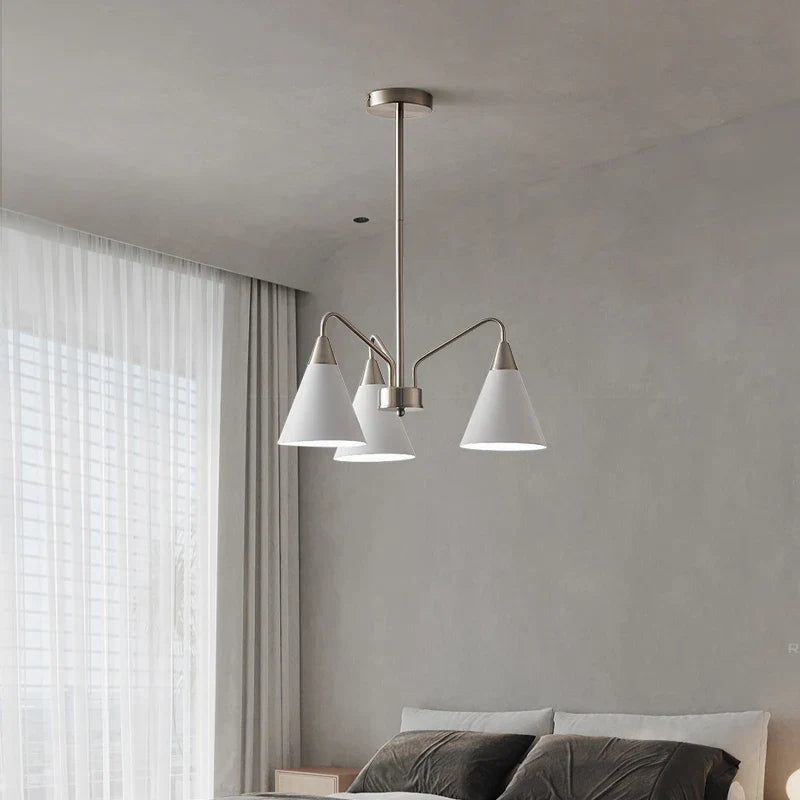 Medieval retro chandelier in iron for minimalist interior decoration - view 2