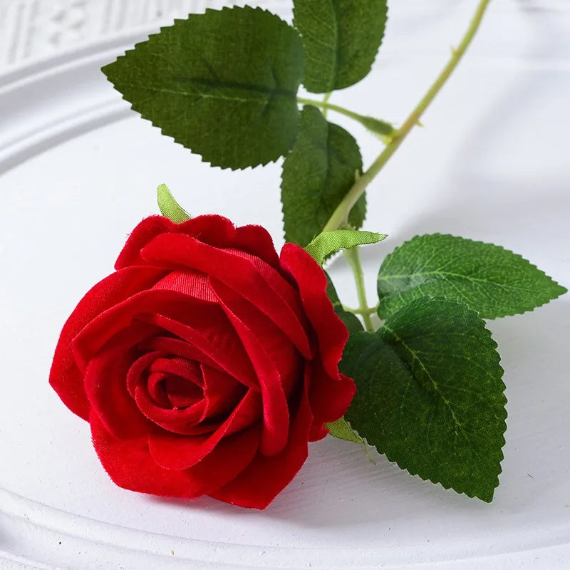 100 artificial rose wines set for wedding decoration party - Red 100 Pieces