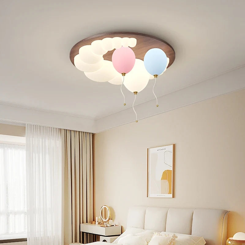Ceiling ball Chinese style interior lighting map moon - view 2