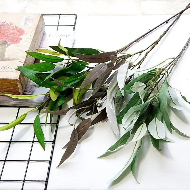 Artificial green plants floral decoration wedding eucalyptus and fruit - view 3