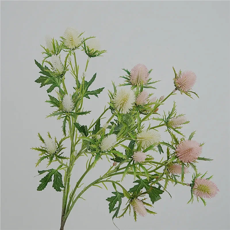 Artificial decorative flowers sea lice purple pink - view 2