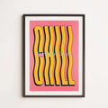 Colorful retro posters with dog quotations and patterns - 20X30cm Unframed / 25