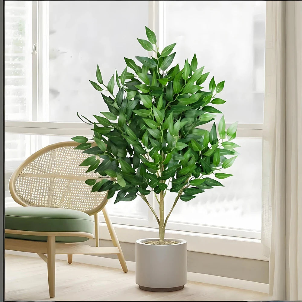 Artificial plants eucalyptus tropical willow interior and exterior decoration - view 2