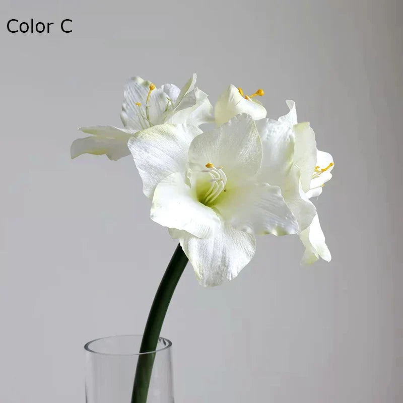 Artificial flower clivia miniata for wedding decoration and table center - C 1 PIECE