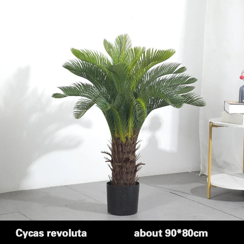 Artificial plant cycas revoluta for interior and exterior decoration - 90cm