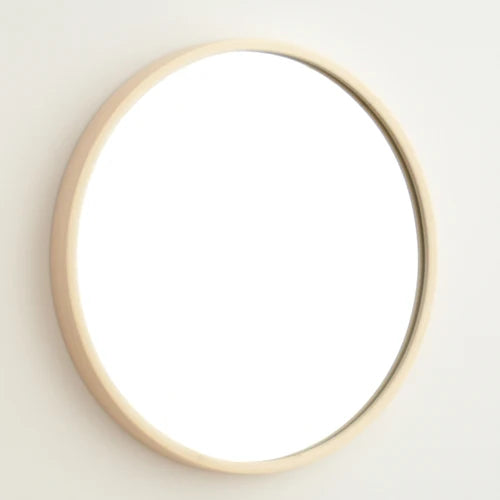 Round decorative mirrors in Nordic wood for interior - 30cm 1