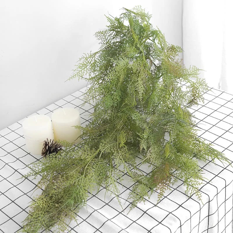 Ceiling decoration Nordic plastic fake mural plants - view 4
