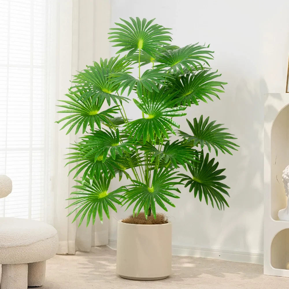 Tropical artificial palm high for interior and exterior decoration