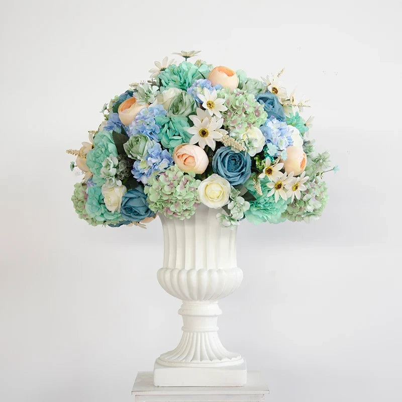 Artificial silk flower balls for wedding decoration and photo - 14 / 70 CM