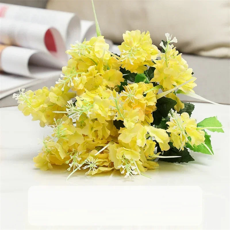 Bouquet of artificial hyacinths for elegant floral decoration - view 5
